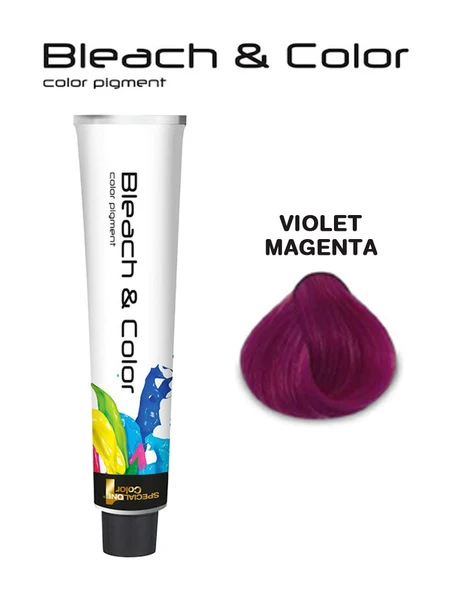 Bleach & Color Crème Violet Magenta 80gr 1 Bleach & Color Crème Violet Magenta 80gr