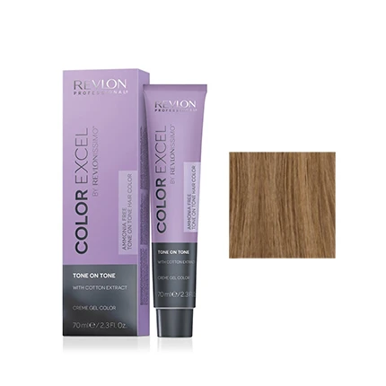 Color Excel Sans Ammoniaque By Revlonissimo N°7.3 Blond Doré Cendré 1 Color Excel Sans Ammoniaque By Revlonissimo N°7.3 Blond Doré Cendré
