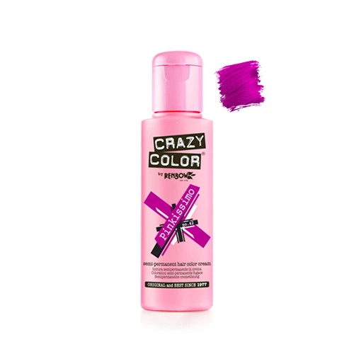 Crazy Color N°42 Pinkissimo 100ml 1 Crazy Color N°42 Pinkissimo 100ml