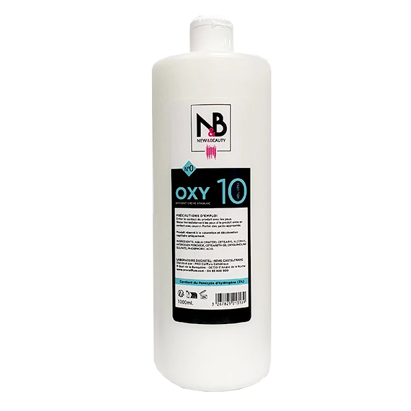 Oxydant Crème Stabilisé OXY10 10Vol. 1000ml New&Beauty 1 Oxydant Crème Stabilisé OXY10 10Vol. 1000ml New&Beauty