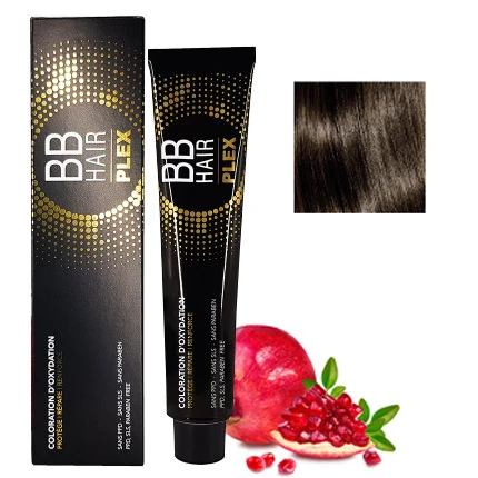 BB Hair Plex N°4.80 Châtain Expresso Profond 100ml 1 BB Hair Plex N°4.80 Châtain Expresso Profond 100ml