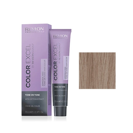 Color Excel Sans Ammoniaque By Revlonissimo N°8.2 Blond Clair Irisé70ml 1 Color Excel Sans Ammoniaque By Revlonissimo N°8.2 Blond Clair Irisé70ml