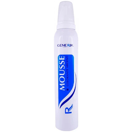 Mousse Colorante Argent 200ml 1 Mousse Colorante Argent 200ml