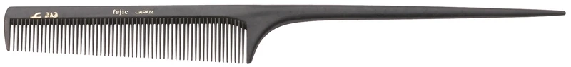 Peigne Biais A Queue Fine Carbone FejicN°213 1 Peigne Biais A Queue Fine Carbone FejicN°213