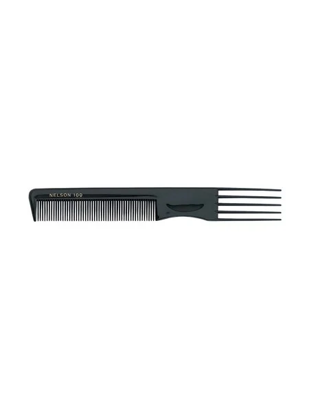 Peigne Fourchette Plastique Noir NelsonN°100 1 Peigne Fourchette Plastique Noir NelsonN°100