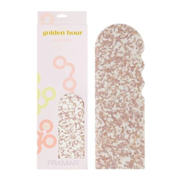 Planche à Mèche Trés Grand Modèle Acetate Golden Hour Framar 1 Planche à Mèche Trés Grand Modèle Acetate Golden Hour Framar