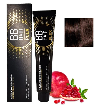BB Hair Plex N°5.85 Châtain Clair Expresso Acajou 100ml 1 BB Hair Plex N°5.85 Châtain Clair Expresso Acajou 100ml