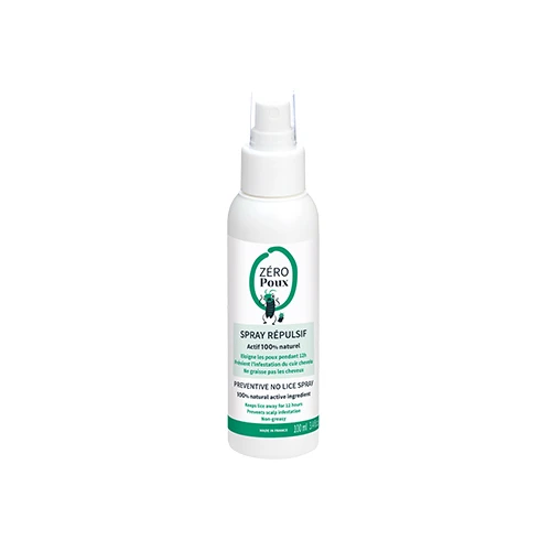 Spray Répulsif Zéro Poux Mulato 100ml 1 Spray Répulsif Zéro Poux Mulato 100ml