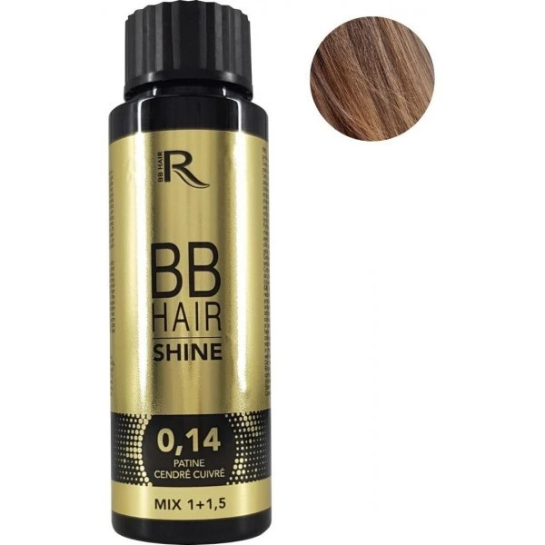 BBHair Shine Patine N° 0.14 Cendré Cuivré 60ml 1 BBHair Shine Patine N° 0.14 Cendré Cuivré 60ml