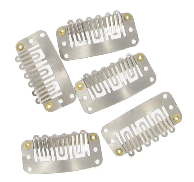 Clips Pour Postiche Ou Perruque New & Beauty 1 Clips Pour Postiche Ou Perruque New & Beauty