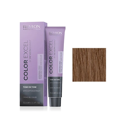 Color Excel Sans Ammoniaque By Revlonissimo N°6.42 Blond Foncé Cuivré Irisé 1 Color Excel Sans Ammoniaque By Revlonissimo N°6.42 Blond Foncé Cuivré Irisé