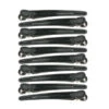 12 Pinces Sépare Mèches Noires