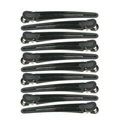 12 Pinces Sépare Mèches Noires