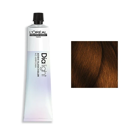 Coloration DiaLight N°5.4 Chatain Clair Cuivré L'Oréal Professionnel 50ml 1 Coloration DiaLight N°5.4 Chatain Clair Cuivré L'Oréal Professionnel 50ml