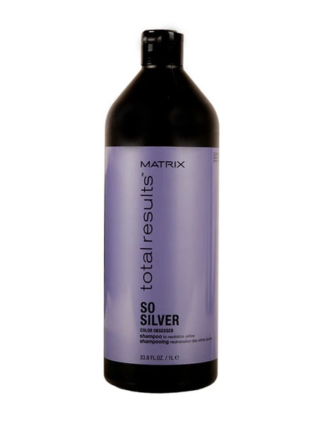 Shampooing So Silver Color Obsessed Total Result 1L 1 Shampooing So Silver Color Obsessed Total Result 1L