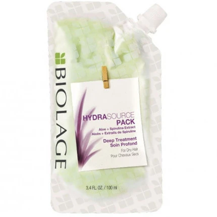 Masque Cheveux Secs Deep Treatment Hydrasource Biolage 100ml 1 Masque Cheveux Secs Deep Treatment Hydrasource Biolage 100ml