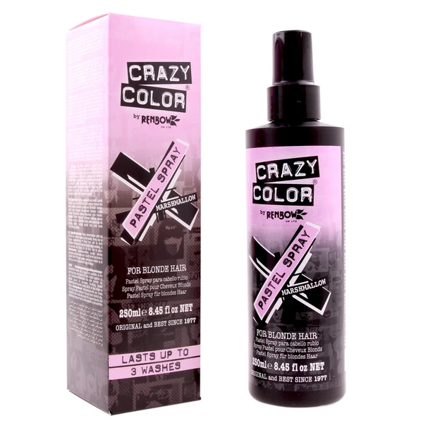 Crazy Color Pastel Spray Marshmallow 250ml 1 Crazy Color Pastel Spray Marshmallow 250ml